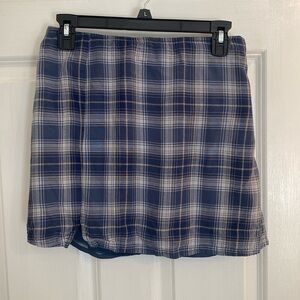 Plaid American eagle skirt